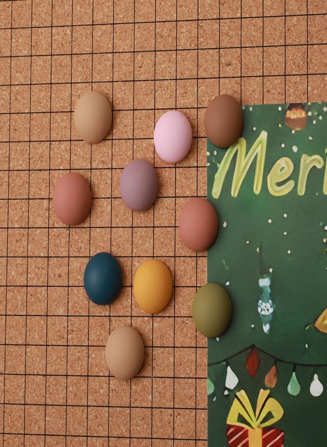 XIHIRCD 30pcs Matte Push Pins, Colorful Round Map Pins Resin Decorative Push Pins Steel Point Reusable Cute Thumb Tacks Pushpin for Cork Boards, Photos, Calendar, Home, Office, Packed in Box - Image 5