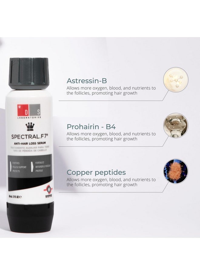 DS LABORATORIES DS Laboratories Spectral.F7 Hair Serum - Regrowth Treatment With Astressin-B & Copper Peptides for Hair Growth, Thickening, and Loss Prevention for Men & Women  - Image 5
