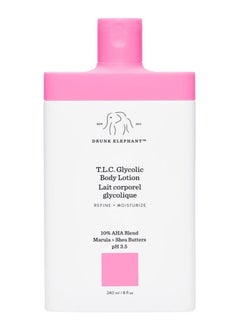 T.L.C. Glycolic Body Lotion with Marula and Shea Butters. Refining and Moisturizing for Healthy Skin-240ml/8 fl oz