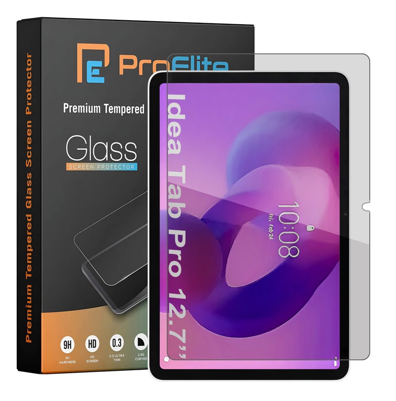 ProElite Matte Screen Protector for Lenovo idea Tab Pro 12.7 inch/Yoga Tab Plus 12.7 2025/ Tab P12 12.7", Premium Matte Tempered Glass Screen Protector [1-Pack] - Image 1
