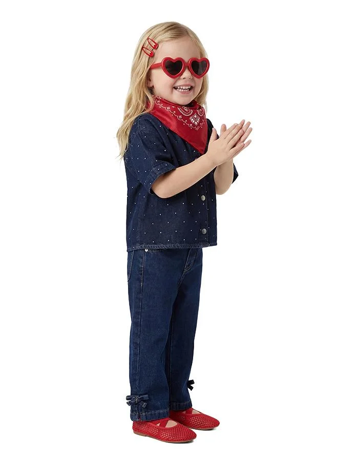 كوتون Wide Leg Jeans