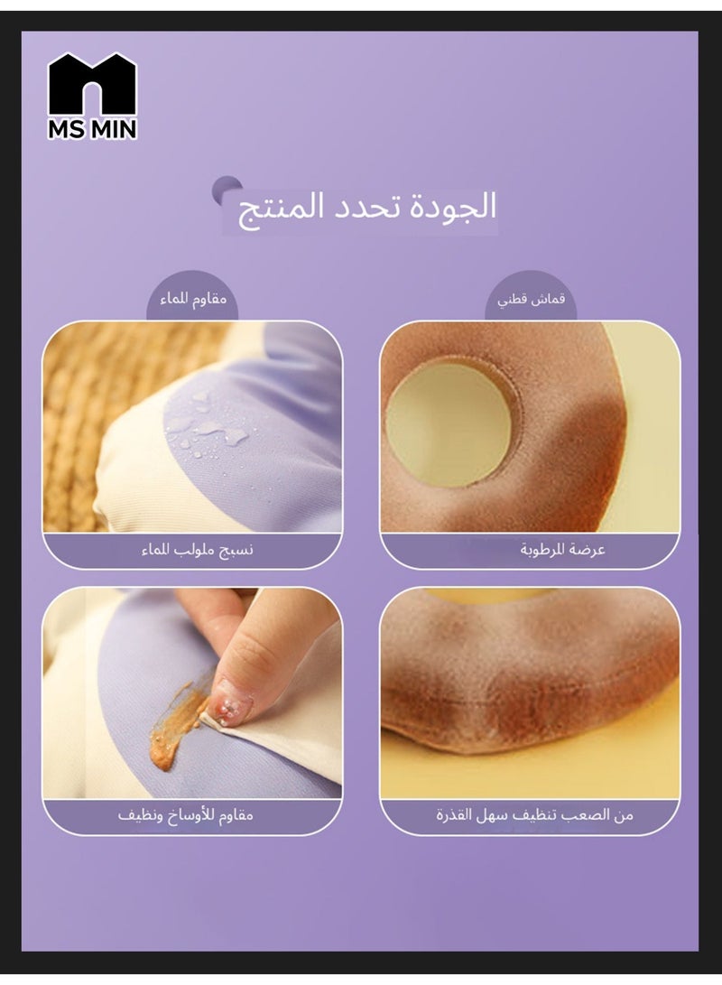 موقف حياة السيدة طوق استعادة للقطط بتصميم زهري، طوق إليزابيث ناعم ومقاوم للماء قابل للتعديل، طوق واقي مضاد لللسع للقطط للشفاء بعد الجراحة - Image 2