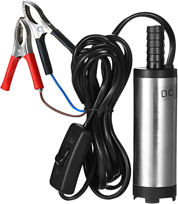 12V 24V Diesel Water Pump 38mm Submersible Fuel Transfer Pump For Oil Lubrication - Image 1