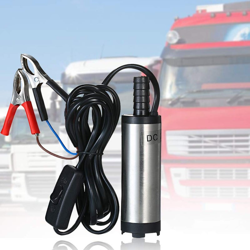 12V 24V Diesel Water Pump 38mm Submersible Fuel Transfer Pump For Oil Lubrication - Image 5