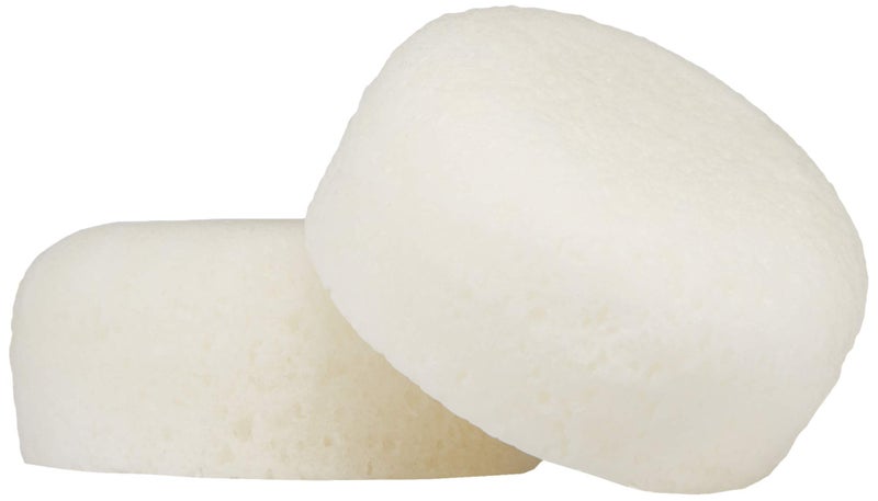 kai Body Buffer Rose 2 Count Innovative Bath sponges That Gently exfoliates Skin While Cleansing The Body with a Fresh  Clean Gardenia Rose Absolute Scent Vegan Cruelty Free Made in The USA