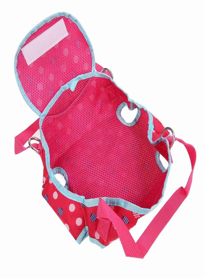 FUZHUI Portable Breathable Dog Support Harness, Single Shoulder Pet Lift Support for Outdoor Activities, Rose Color, Made of Sturdy Polyester Fabric (M) - Image 3