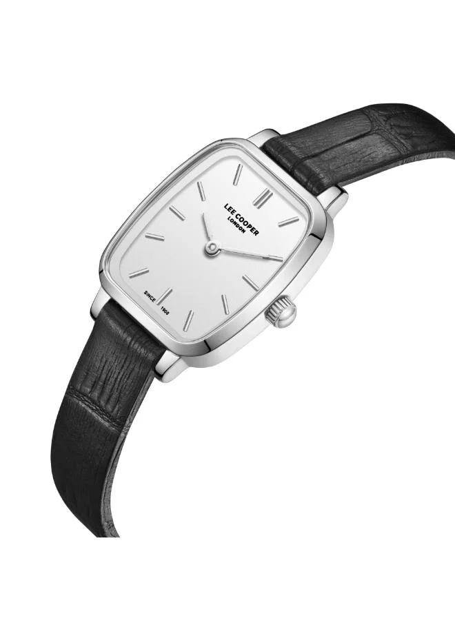 لي كوبر Women's Leather Analog Watch LC08390.331 - 22X31 mm