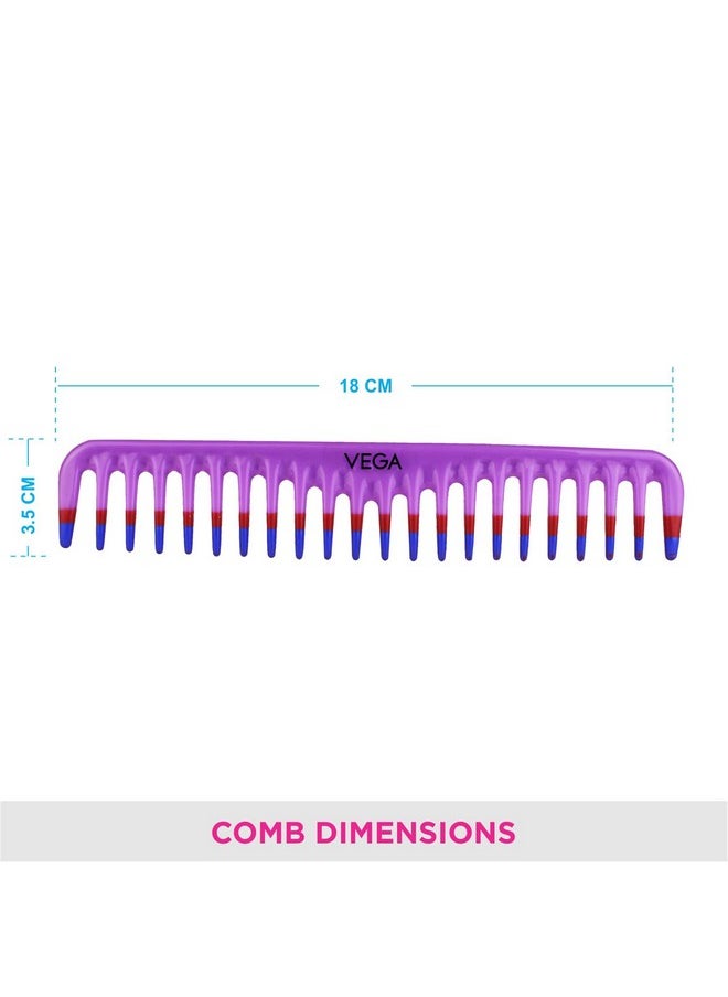 Vega Vega Detangling Hair Comb (India's No.1* Hair Comb Brand) For Men and Women(1266)  - Image 3
