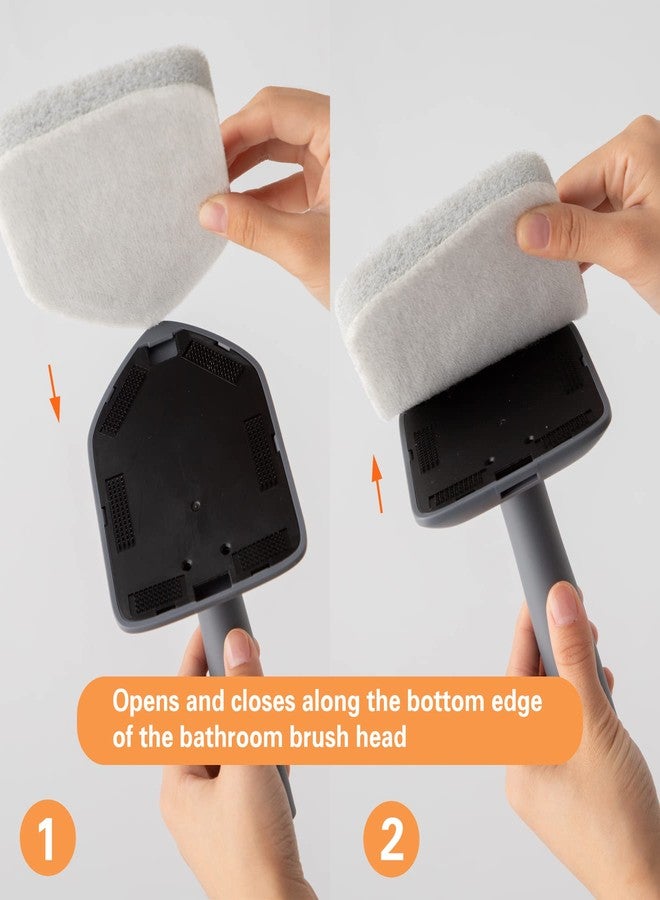 CLEANHOME أقراص تنظيف CLEANHOME 3 قطع مناسبة لفراشي تنظيف الحمام - Image 5