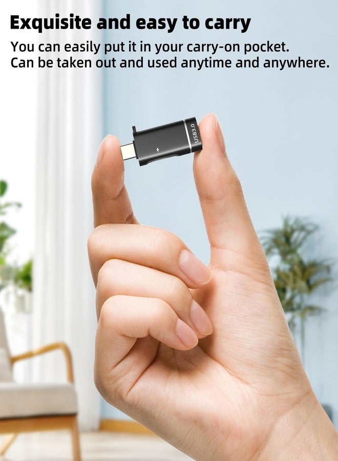 HOYULLI USB C OTG Adapter(2in1)for iPhone16 15 Pro Max Type C Charging Cable for Apple USB-A Card Reader 3.0 Converter Android Digital Camera Data Transfer for iPad Power Port Connector Compatible for Samsung - Image 5