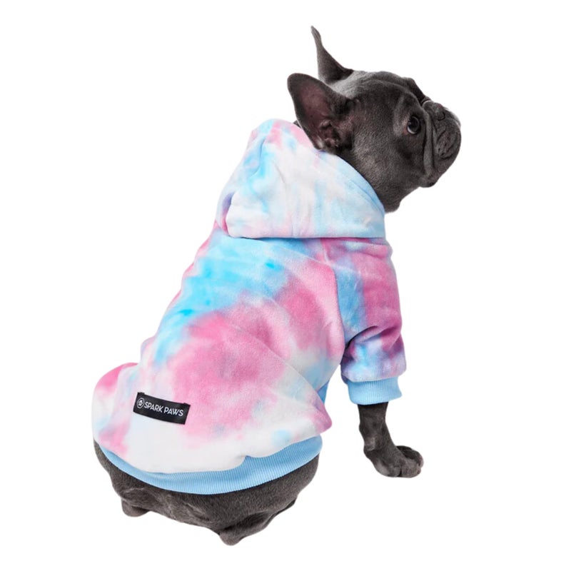 Spark Paws Dog Hoodie Premium Dog Sweater for Small Medium and Large Dogs Warm Outfits for French Bulldogs Pitbull Puppy Winter Jacket Alternative Snow Cone L - Image 2