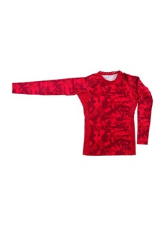 UAEJJ Jiu Jitsu Camouflage Long Sleeve Rash Guard For Kids | Martial Arts Dress For Kids | Taekwondo Dress For Kids | Dress For Martial Arts| Karate Dress For Kids  - Image 1