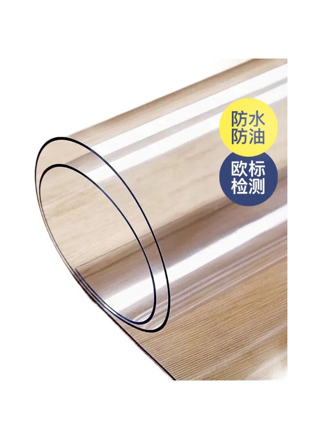 Foojo Desktop Cuttable High Transparency Pvc Tablecloth, Waterproof, Oil-Proof, Washable, Dining Table Mat, 45*200Cm - Image 3