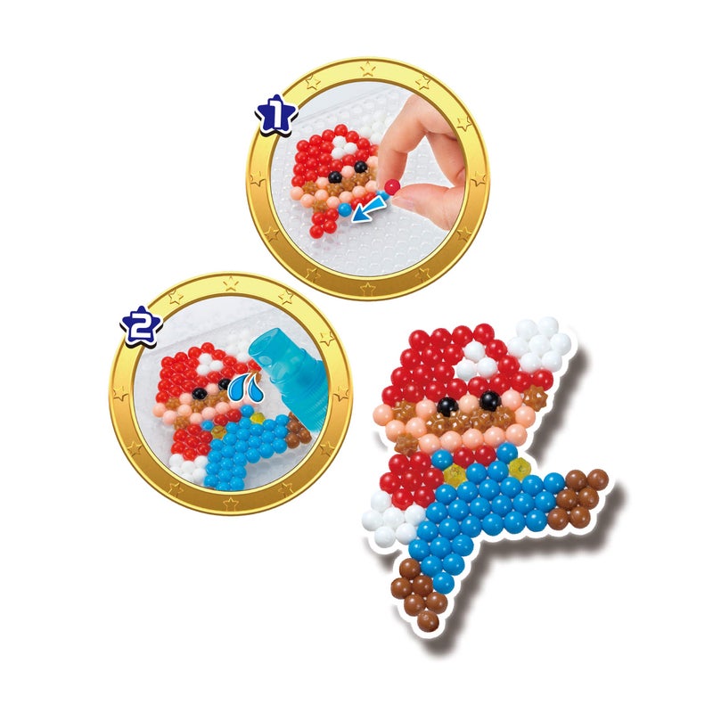 Aquabeads Super Mario Creation Cube - Complete Arts & Crafts Activity Kit for Ages 4+ - Image 5