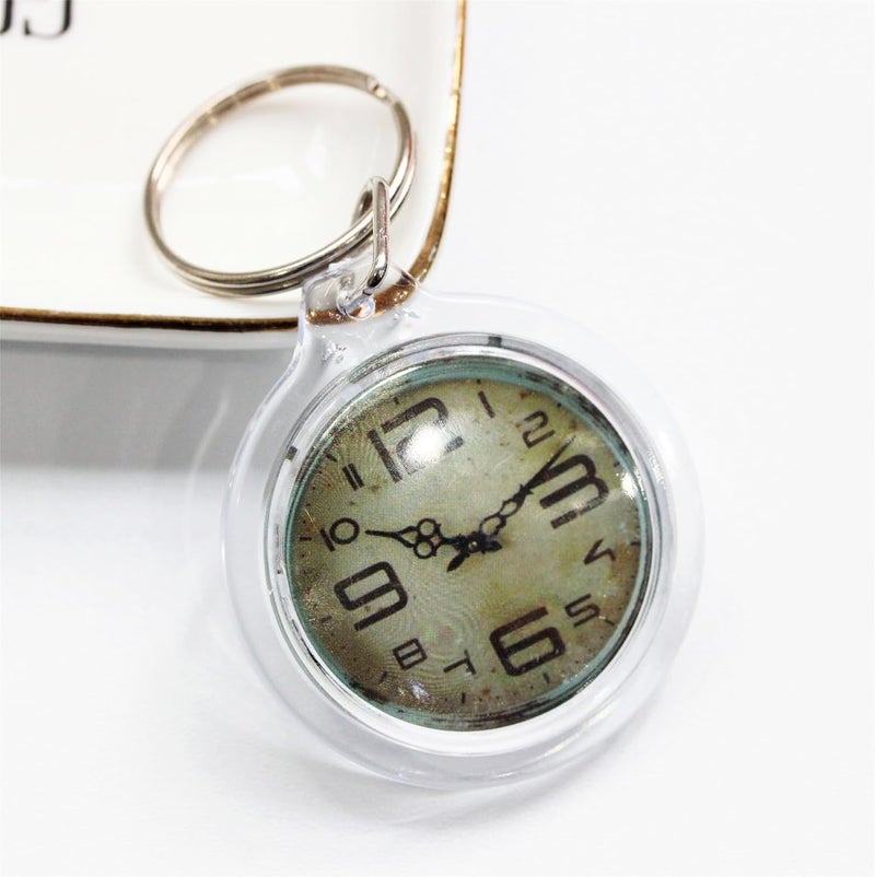 BetterJonny 20Pcs Acrylic picture Keychain Blanks Photo Keychain Clear in Photo Keychain Acrylic Picture Frame Keyrings - Image 4