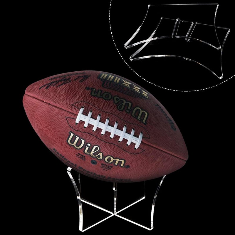 Dweezhet Acrylic Display Rack, Ball Stand Holder Display Stand for Basketball, Football, Softball, Volleyball, Baseball (2 Pcs) - Image 5