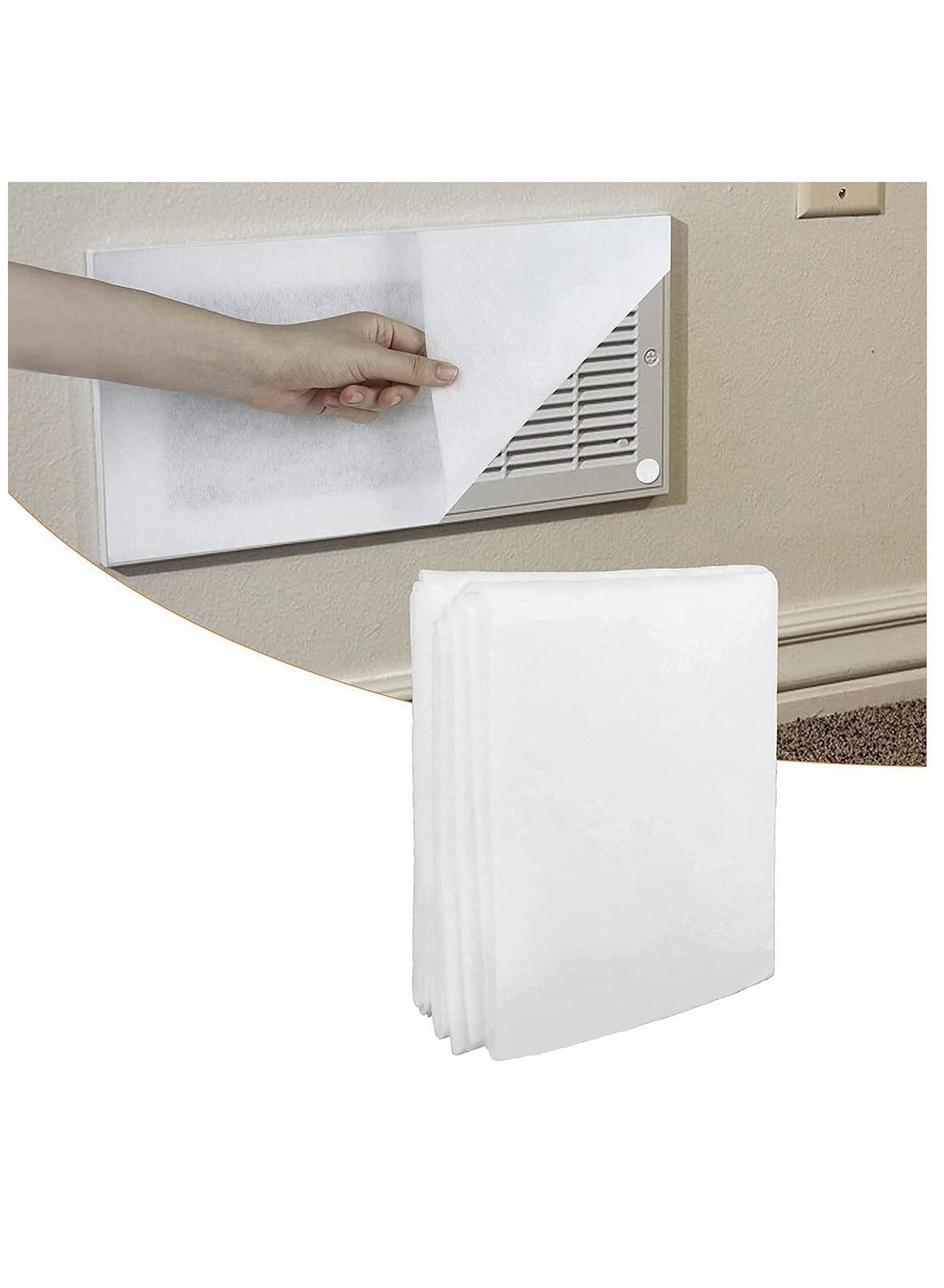 bluejw Bluejw Air Vent Register Filters Paper Anti Dust Net Strainer Z64B170663810F338642BZ