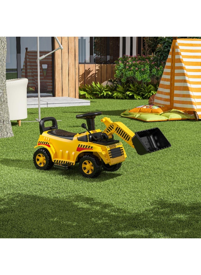 Zanaboni Electric Ride-On Car for Toddlers, Construction Bulldozer Toy Gift Kids 19-36 Months - Image 1
