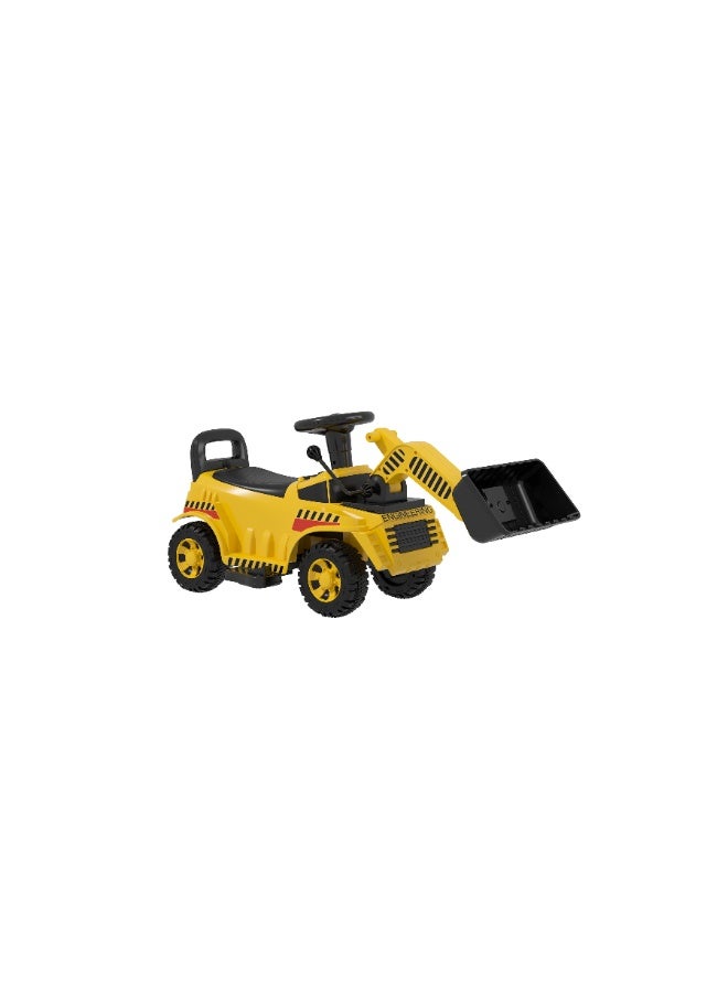 Zanaboni Electric Ride-On Car for Toddlers, Construction Bulldozer Toy Gift Kids 19-36 Months - Image 4