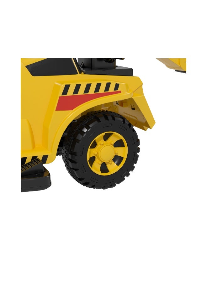 Zanaboni Electric Ride-On Car for Toddlers, Construction Bulldozer Toy Gift Kids 19-36 Months - Image 5