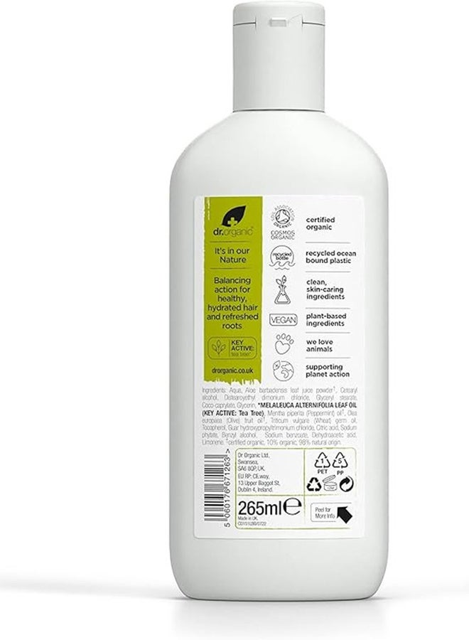 dr.organic Dr. Organic Tea Tree Conditioner, Purify & Balance - Image 2