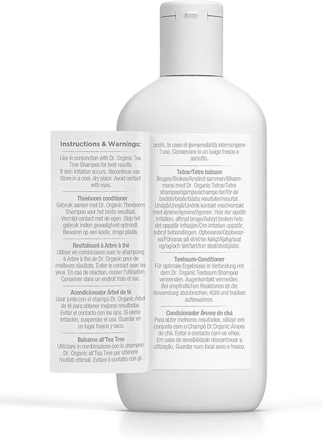 dr.organic Dr. Organic Tea Tree Conditioner, Purify & Balance - Image 3