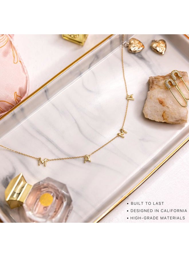 Benevolence LA Gold Mama Necklace Dainty Necklace, Necklaces For Women, Gifts for Mom, 14k Necklace, Mom Gifts from Son or Daughter | Designed in California - Image 5
