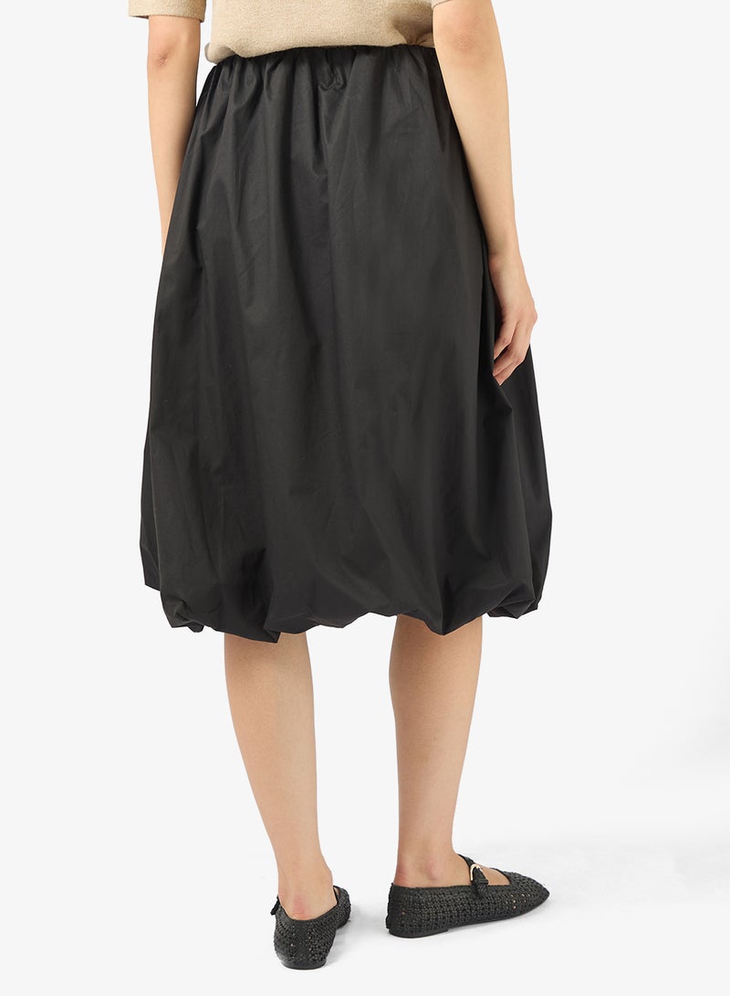 فيرو مودا تنورة بخصر متوسط بتصميم بالون - Image 3