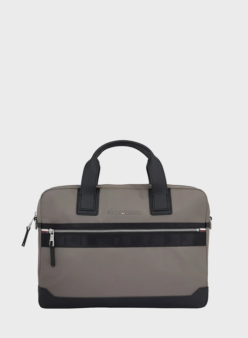 TOMMY HILFIGER Elevated Nylon Computer Bag