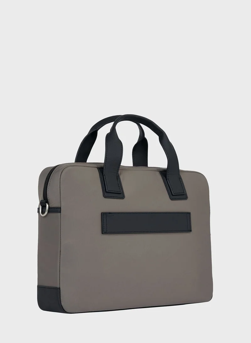 TOMMY HILFIGER Elevated Nylon Computer Bag