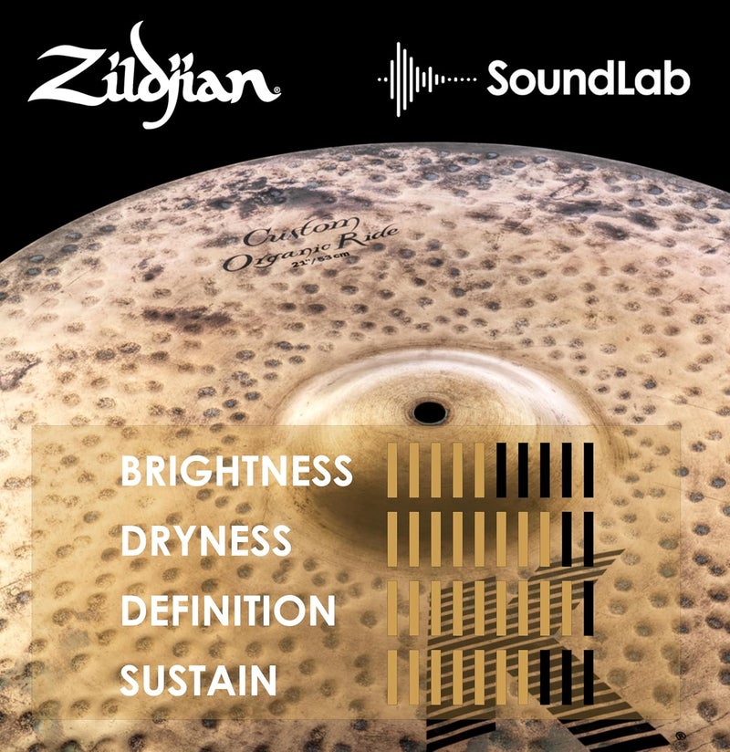 Zildjian K Custom 21" Organic Ride Cymbal - Image 5