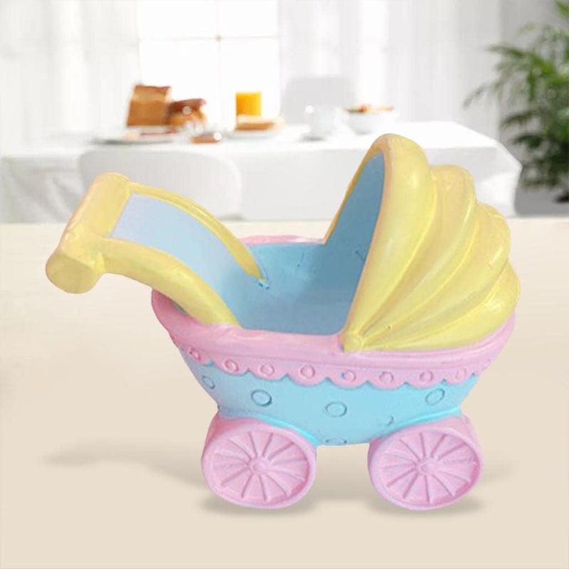 klarako Dollhouse Furniture, Kitchen Bathroom Bedroom Furniture for Dollhouse, Stroller - Image 2