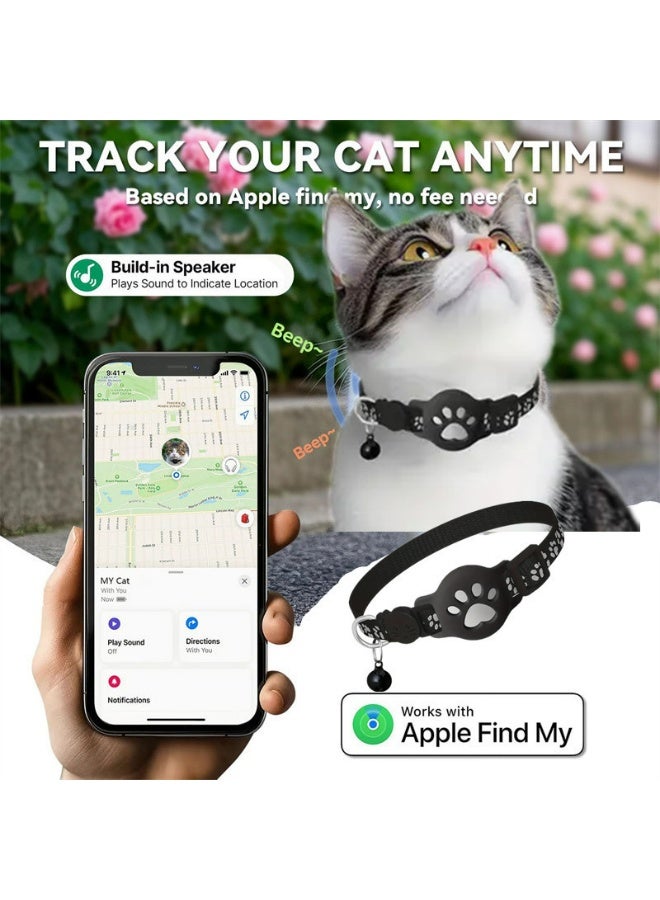 Pet cat locator collar is suitable for iOS waterproof Apple Find My tracker - Image 1
