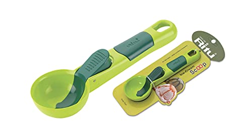 RITU Plastic Ice Cream Scoop | Ergonomic Durable Food Grade Plastic Ice -Cream Serving Tool with Comfortable Handle for Home and Commercial Use Lightweight BPA Free Construction | Multicolor - Image 4