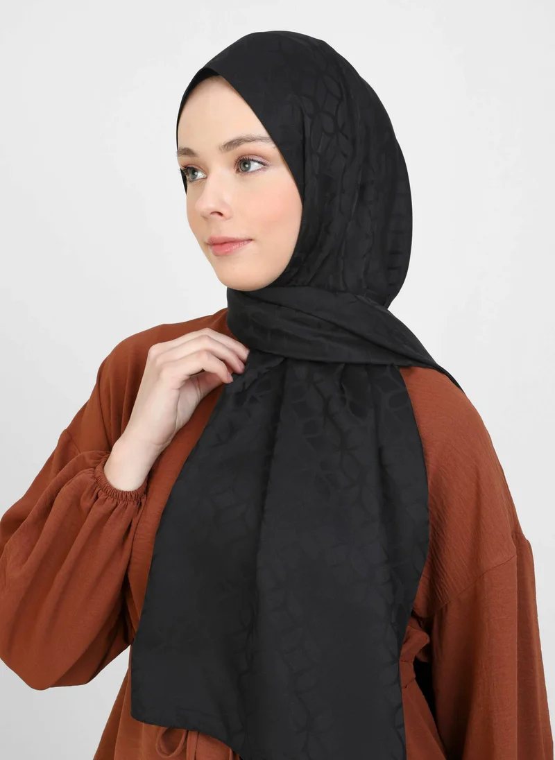 توفا شال من مودانيسا شال توفا أسود