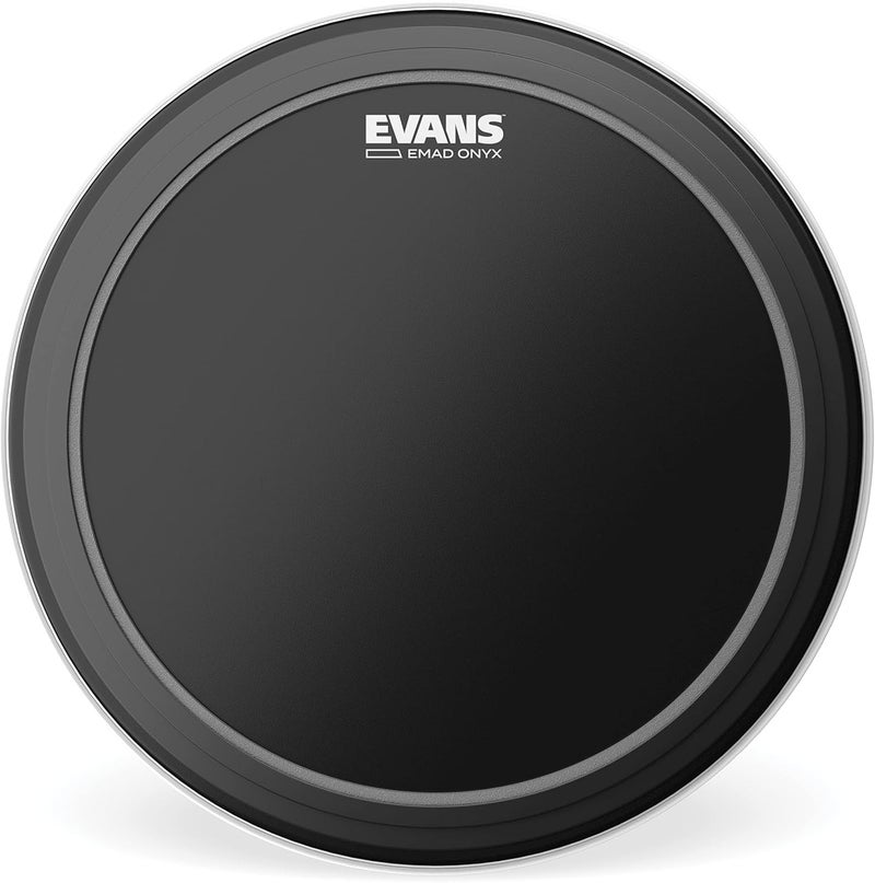 Evans EMAD Onyx Bass Drum Head, 22 Inch - Image 1