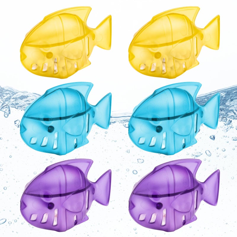 Leemone Humidifier Cleaning Fish for Humidifiers & Fish Tanks, 6 Pack Humidifier Cleaner, Purifies Water, Prevents Hard Water Build Up, Reduces Scale - Image 1