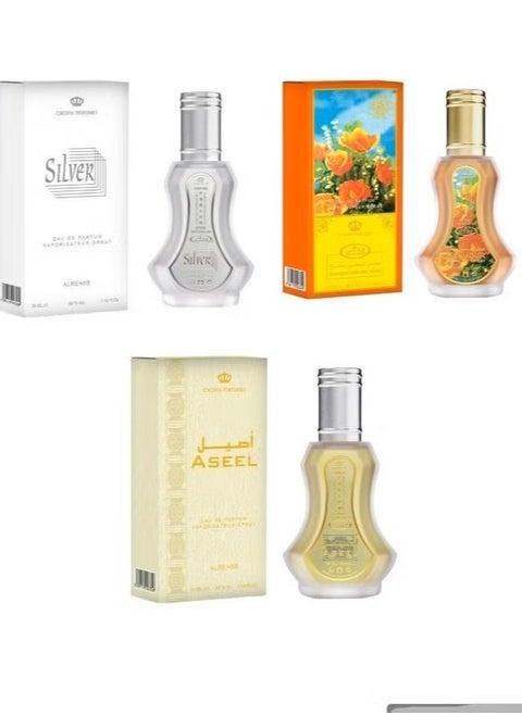 Al-Rehab Perfume Set, 30 ml, 3 Pieces