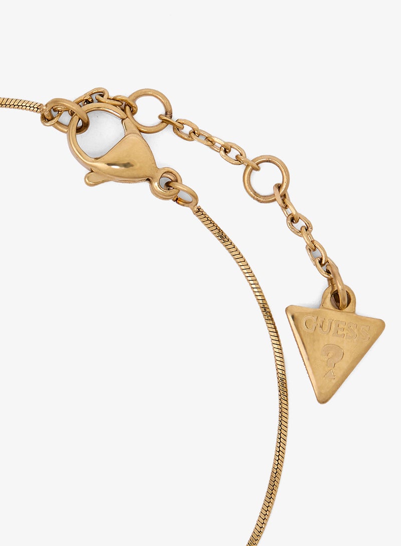 GUESS Heart Waves Snake Chain Bracelet - Image 3
