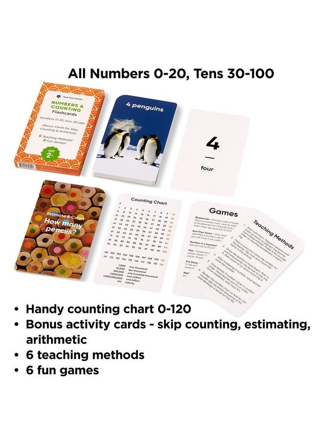 Think Tank Scholar Numbers Flash Cards For Toddlers Counting Flashcards For Kids Ages 48 Years Old Numbers 0100, Learn Numbers, Learn Numerical Order, Learn To Count Math Practice Real Pictures  - Image 4