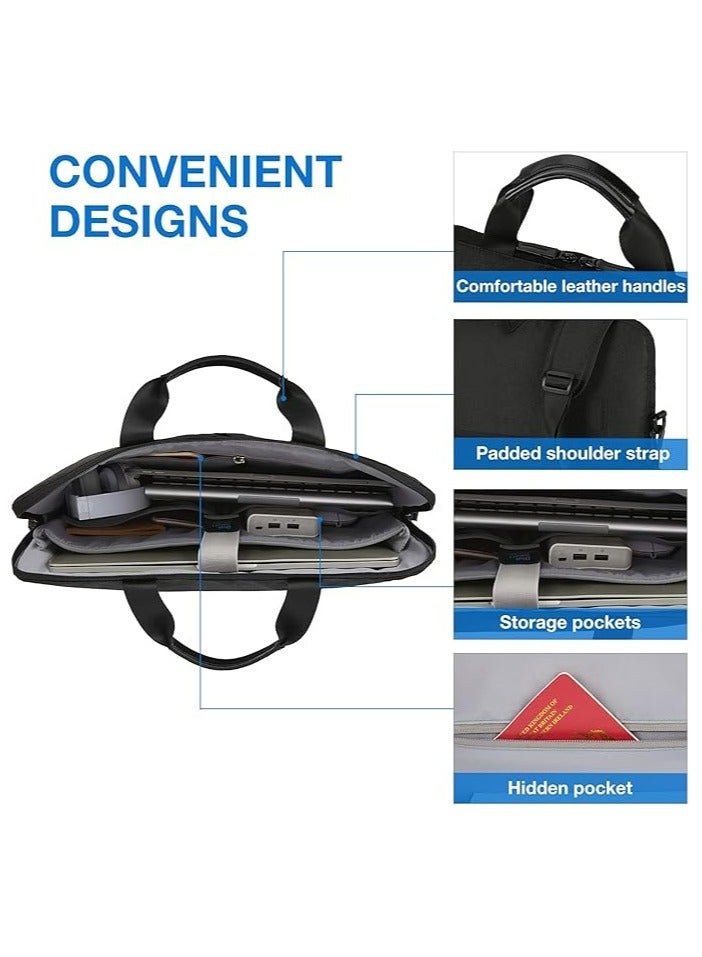 BAGSMART BAGSMART Laptop Bag 15.6-inch Laptop Case Slim computer bag briefcase. - Image 2