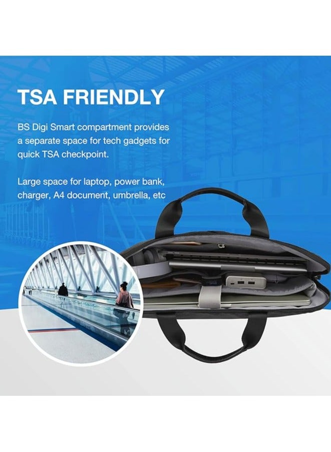 BAGSMART BAGSMART Laptop Bag 15.6-inch Laptop Case Slim computer bag briefcase. - Image 5