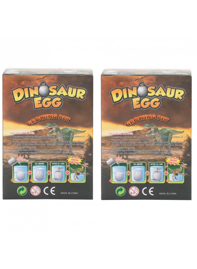 Class Collections Surprise Growing Dinosaur Hatch Egg Kids Novelty Toy- Pack of 2 - Image 3