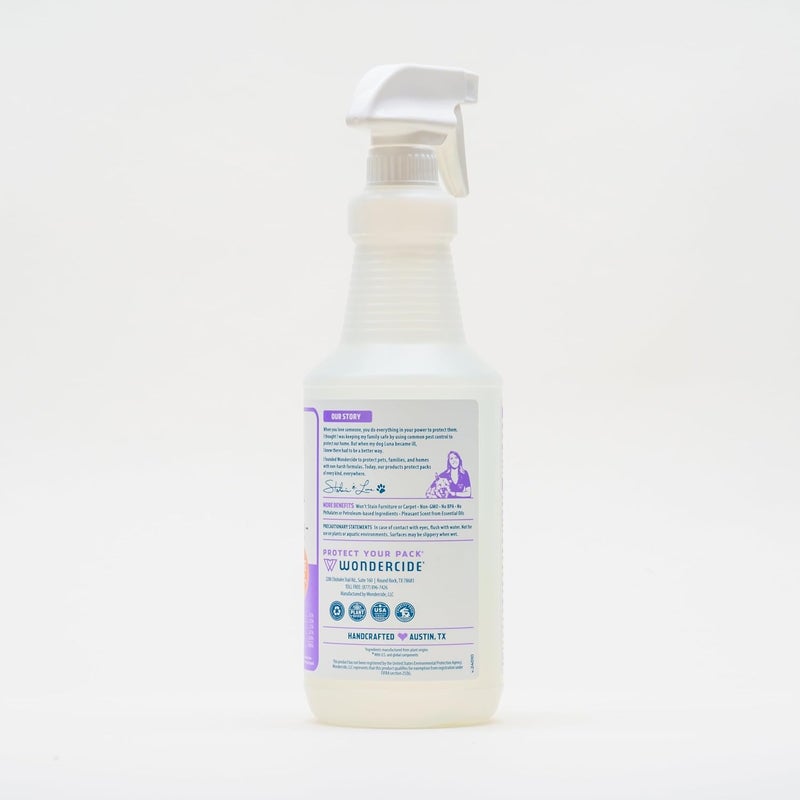 wondercide - Indoor Pest Control Spray for Home and Kitchen - Ant, Roach, Spider, Fly, Flea, Bug Killer and Insect Repellent - with Natural Essential Oils - Pet and Family Safe — Rosemary 16 oz - Image 2