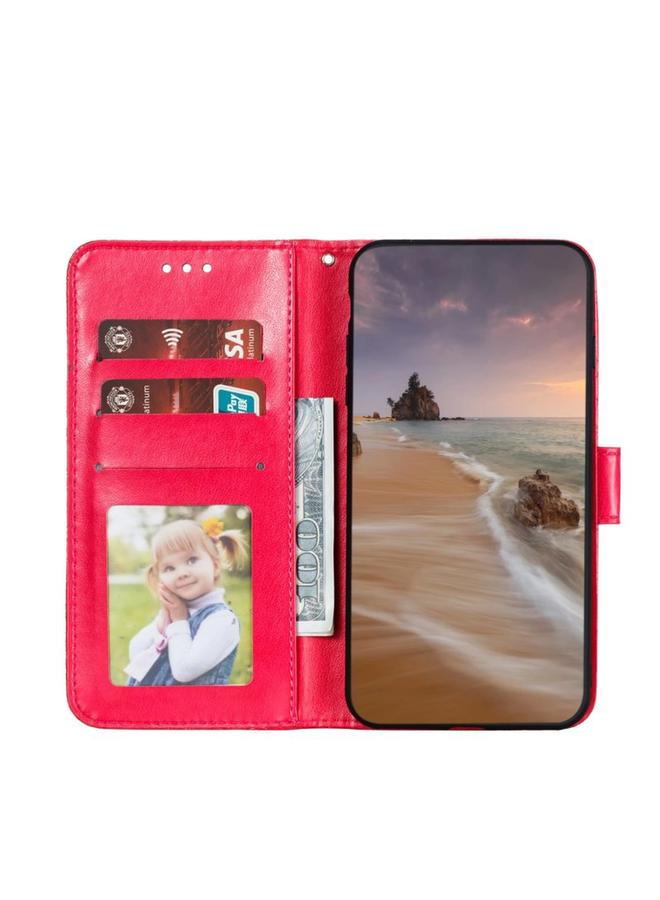 Zaboon Case For Honor 100 Lace Flower Embossing Flip Leather Phone Case - Image 5