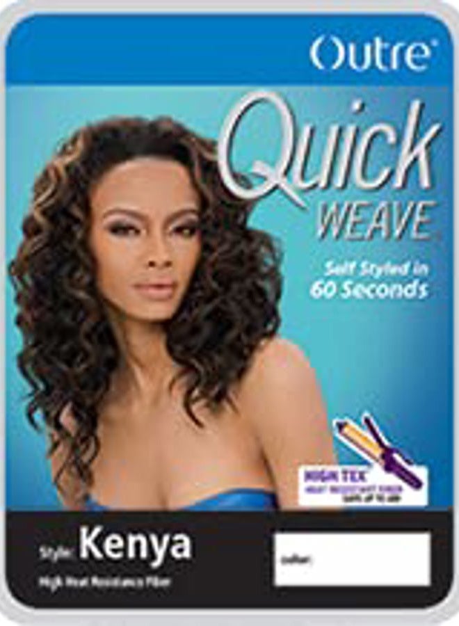 Outre Quick Weave Synthetic Halfwig - Kenya - 1B - Image 2