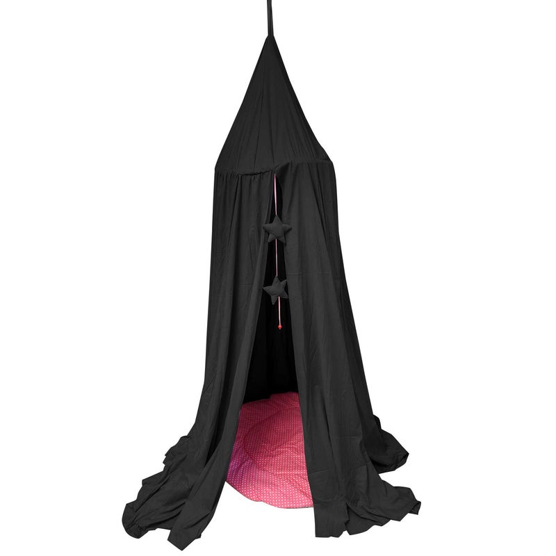 Creative Textiles Magic Hanging Canopy Will give Warm and Comfort to Your Kids Room (Black)