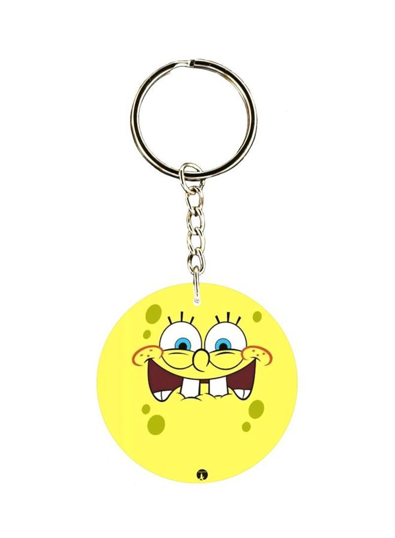 RKN Printed Plastic Keychain