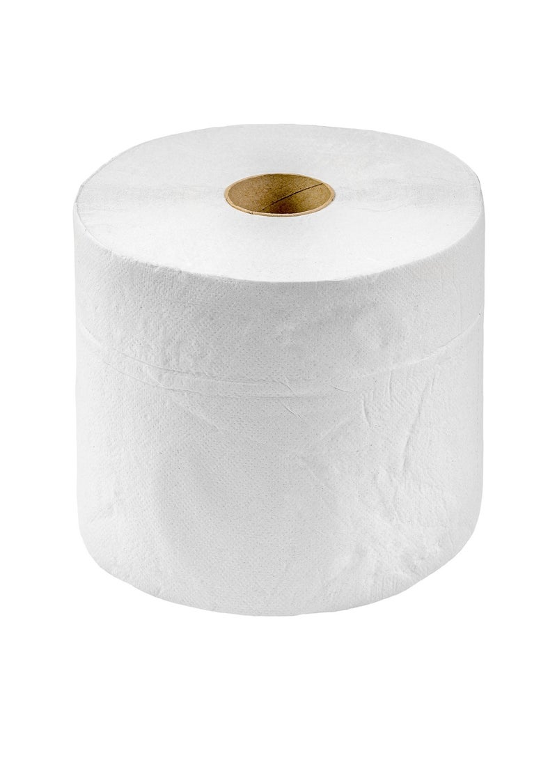 Ambiente Maxiroll Hand Towel Rolls –  6 rolls, 1 Ply, 90m 100% Virgin Pulp, High Absorbency, Easy Tear Kitchen Towel - Image 3