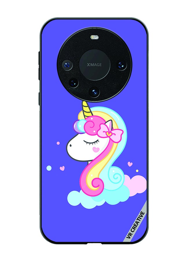 VR CREATIVE Protective Case Cover For Huawei Mate 60 Pro Plus Unicorn Design Multicolour - Image 1